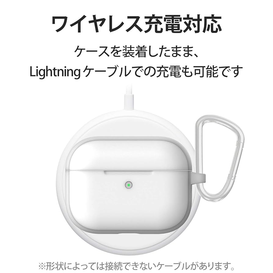 AirPods ケース ホワイト Link Charging Case for Apple Airpods 3rd Generation