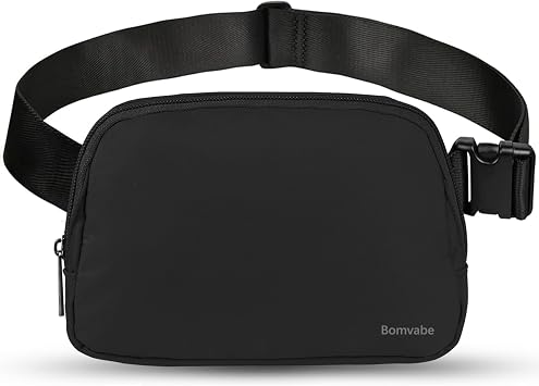 Crossbody Fanny Pack for Women, Mini Belt Bag 1L with Adjustable Strap 32" to 51", Small Waist Bag for Travel Running Walking, Mothers Day Gifts