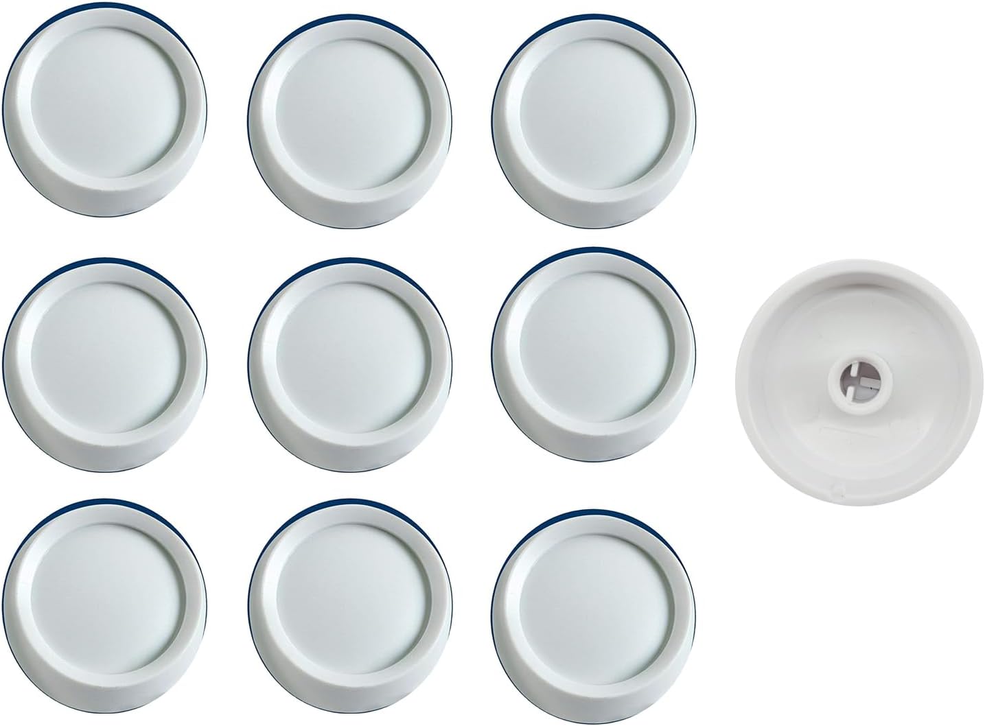 26115-W Knobs,Turn The knob of The Device, White (3)