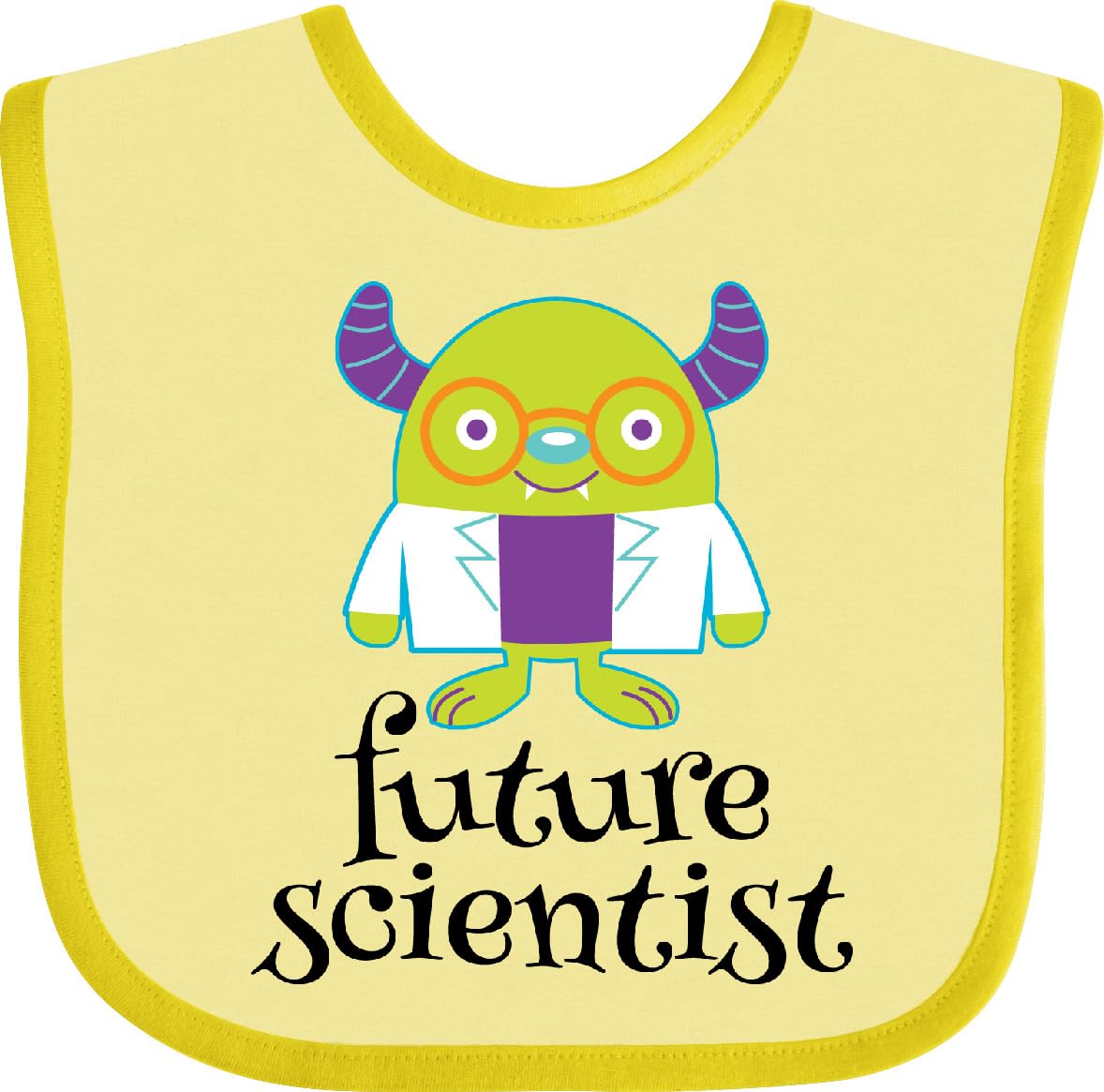 inktasticFuture Scientist Lab Technician Baby Bib