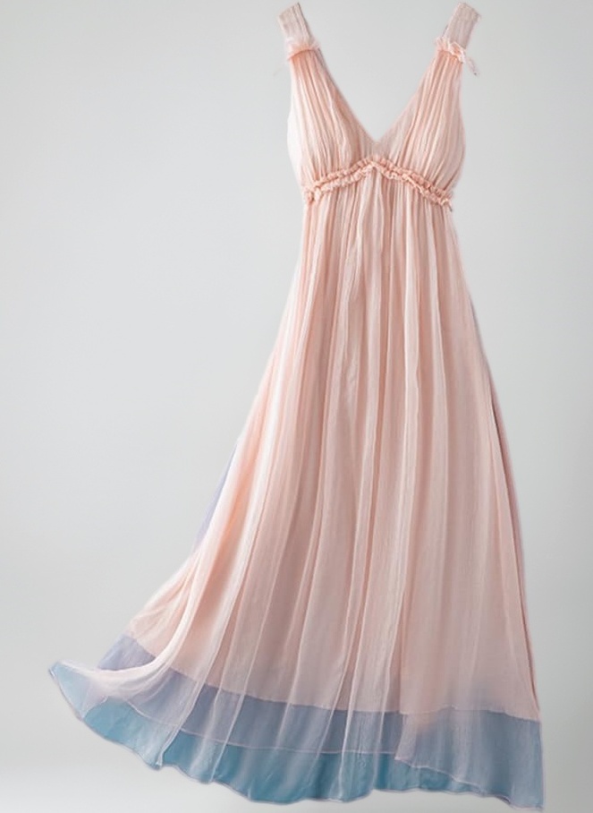 E-Girl Women 100% Silk Dress Solid Off-Shoulder Sleeveless Silk Knee-Length Casual Cocktail Party Prom Dress Pleated High-Waisted Mulberry Silk Flowy Dress,D8837