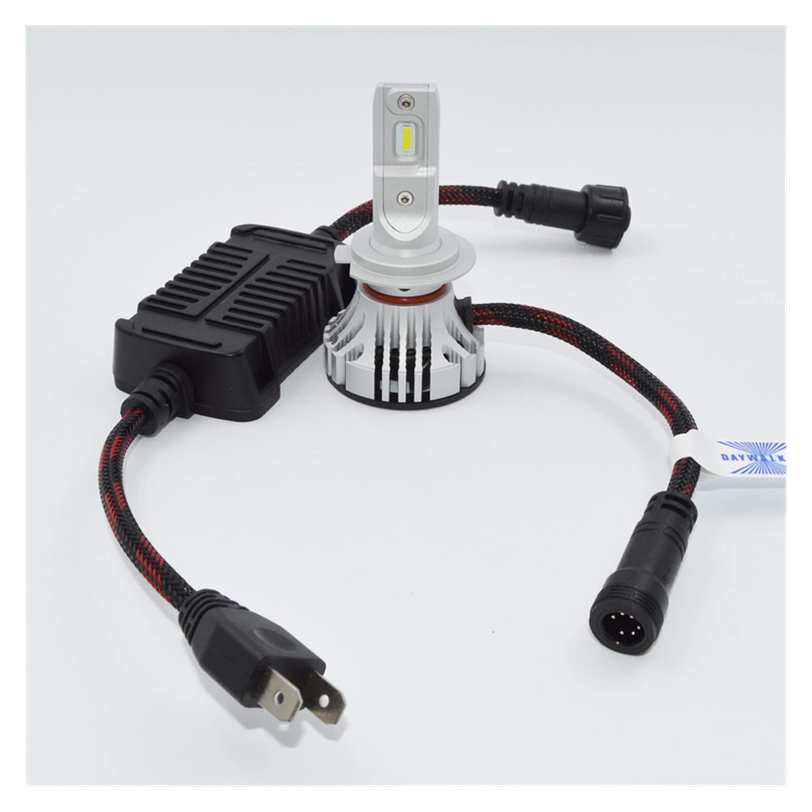 Żarówka ledowa Reflektor samochodowy Super jasny LED Motoryzacja Żarówki 72W H7 H4 LED H8 H11 9005 HB3 9006 HB4 12000LM (Size : 9006/HB4)