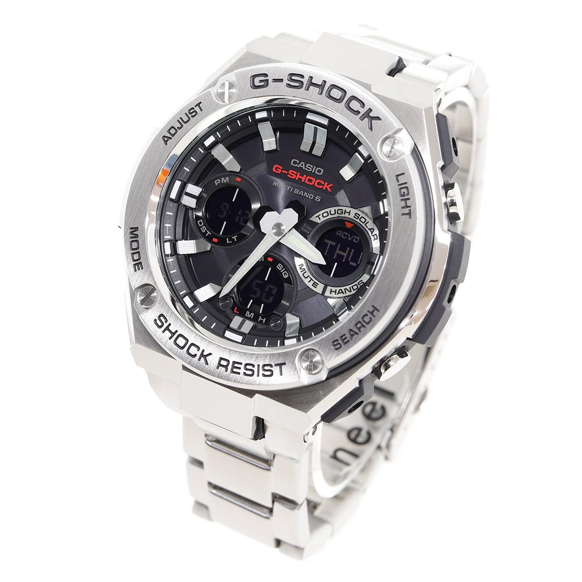 G Shock Casio Casio Watch G Steel Solar Radio Gst | Desertcart INDIA