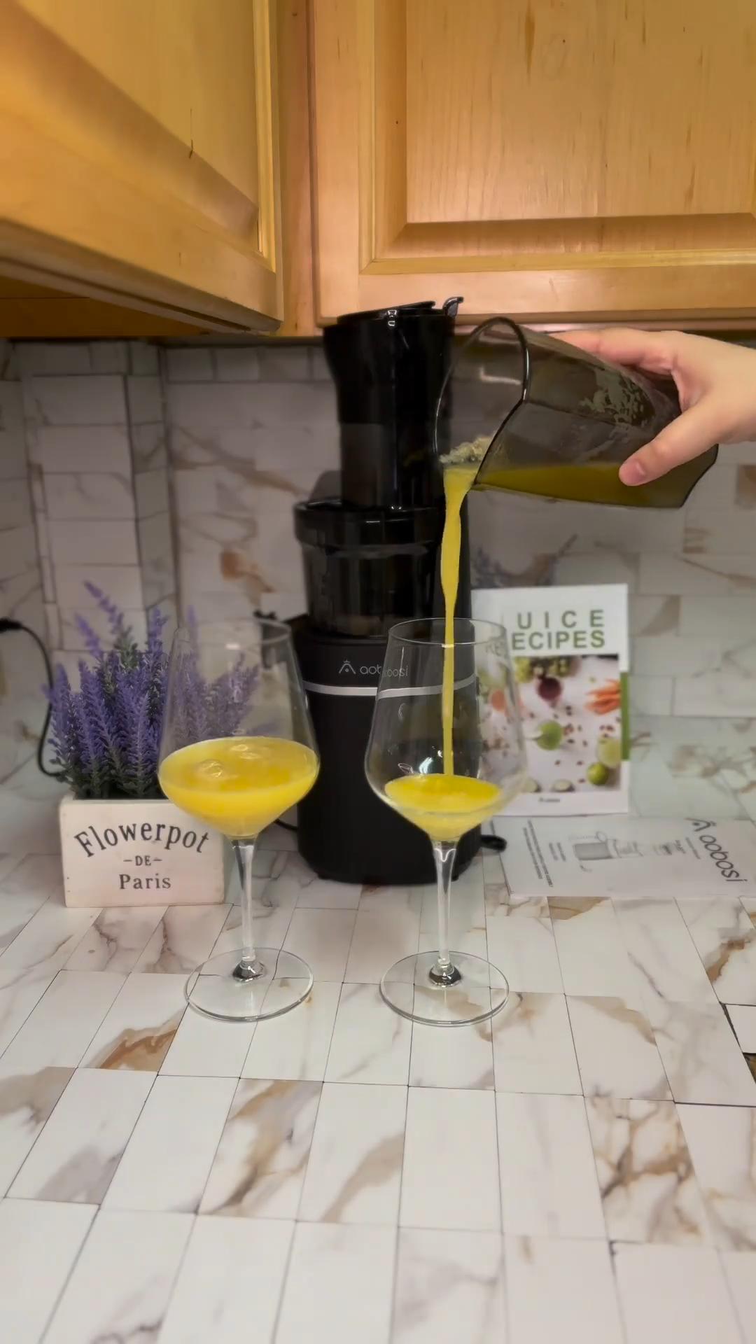 Amazon.com: Cold Press Juicer,Aobosi 2-In-1 Juicer Machines with