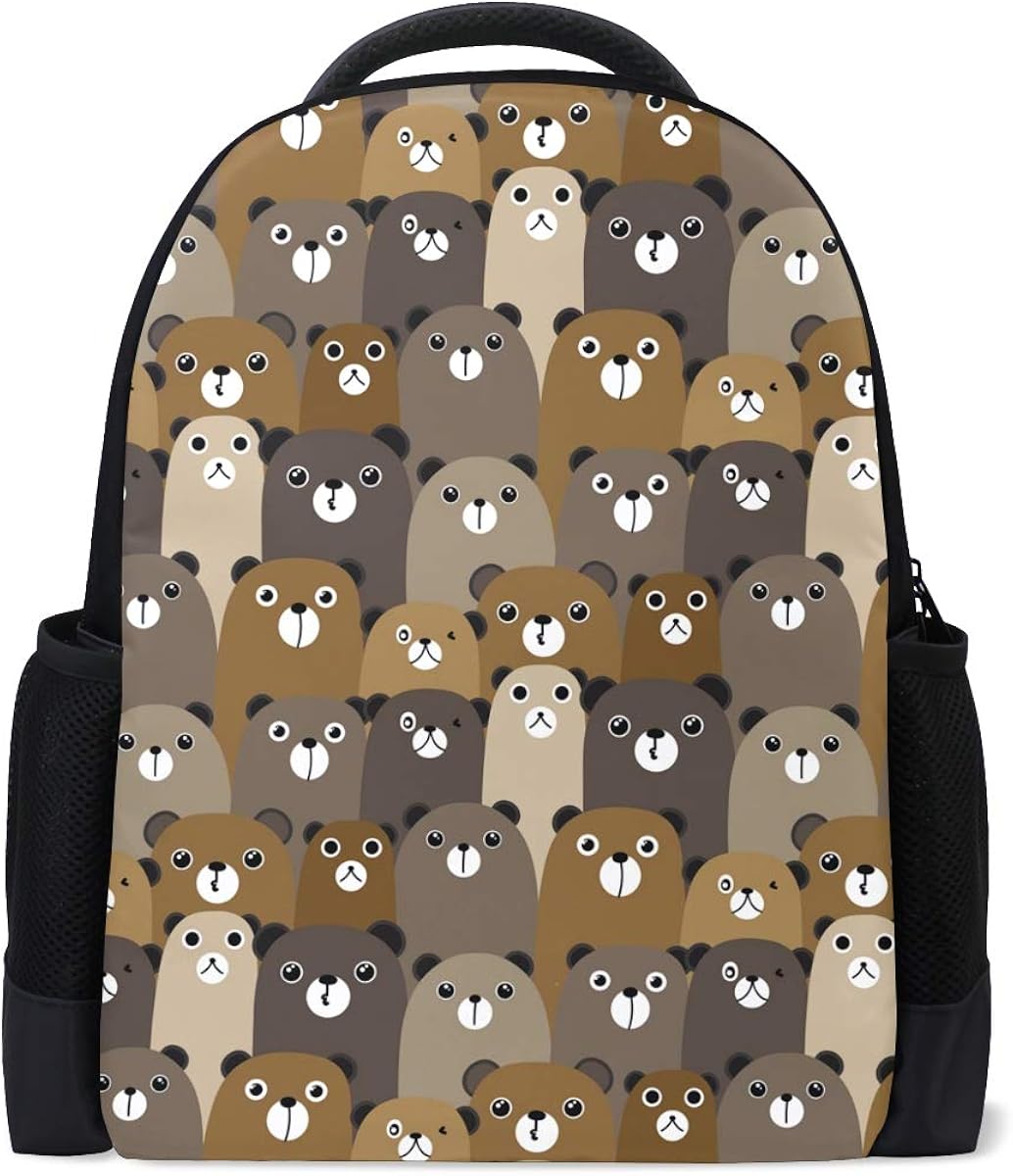 Soresore ソレソレ リュック レディース 大容量 旅行 リュックサック 高校生 男女兼用 メンズ くま 熊柄 ブラウン 可愛い かわいい アニマル バックパック おしゃれ 通勤 通学防水 Pc 登山 軽量 多機能 出張 プレゼント Soresore ソレソレ リュック レディース 大容量 旅行 リュックサック 高校生 男女兼用 メンズ くま 熊柄 ブラウン 可愛い かわいい アニマル バックパック おしゃれ 通勤 通学防水 Pc 登山 軽量 多機能 出張 プレゼント