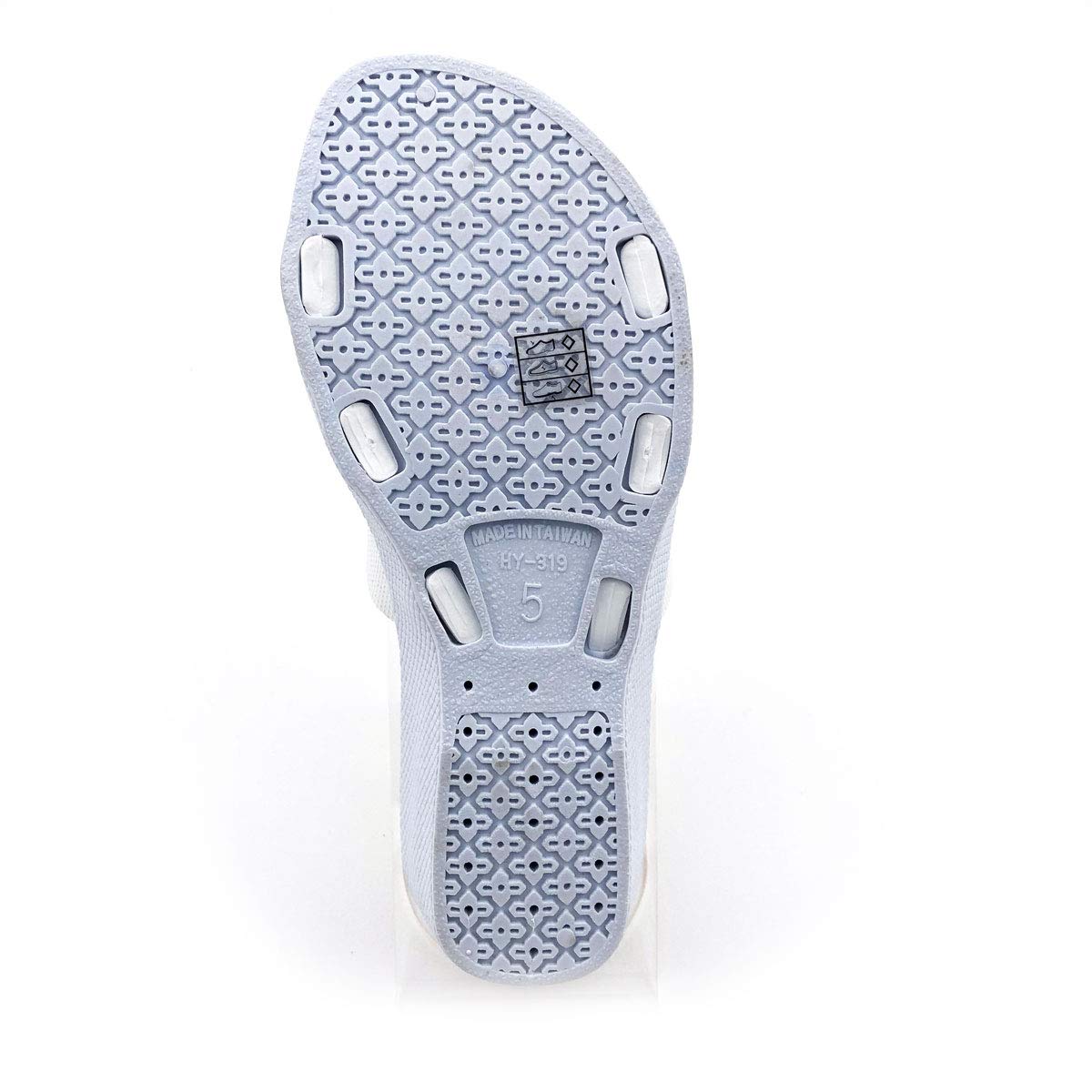 Badeschuhe Damen • Santorin • Badpantolette mit Absatz • fällt klein aus