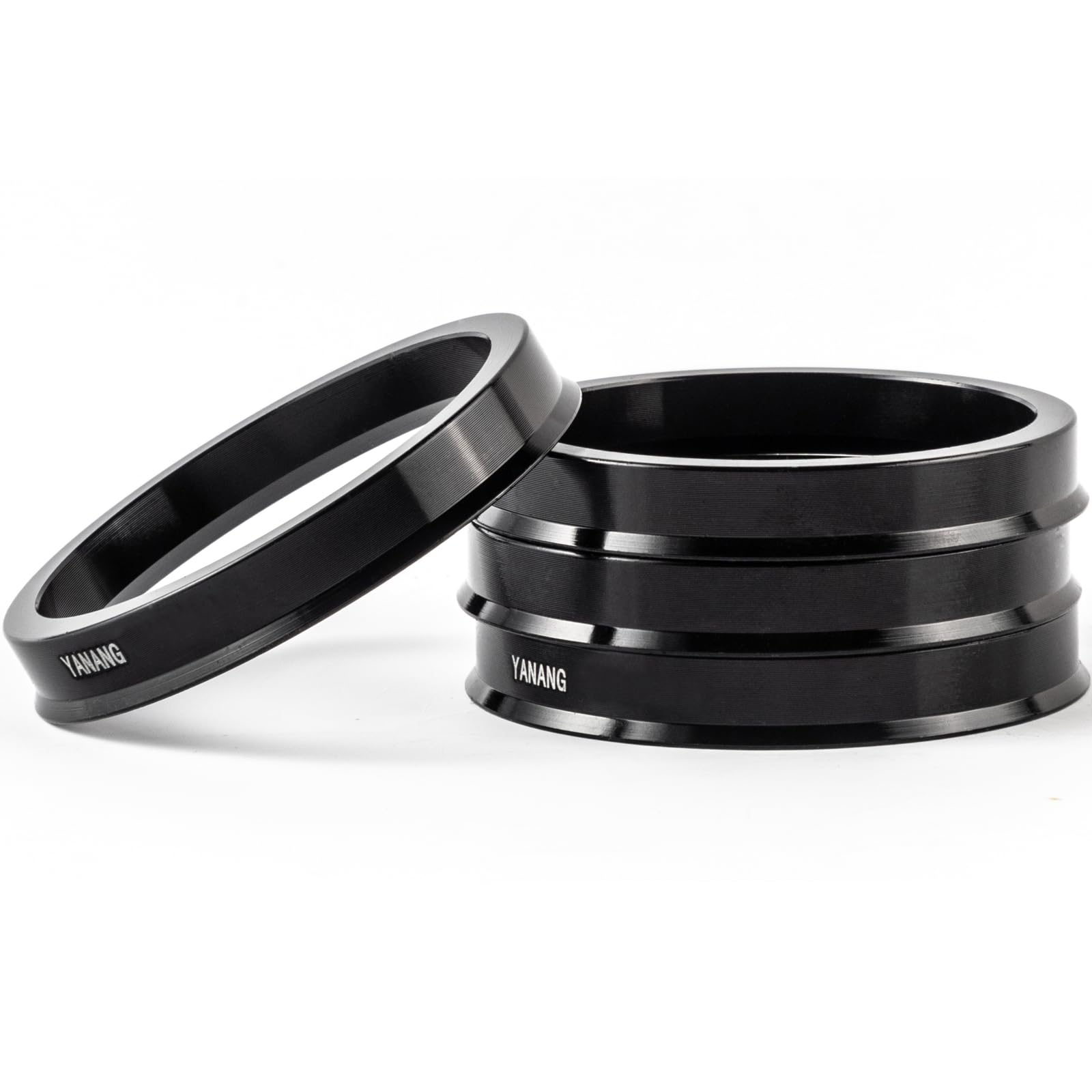 4pcs 56.1 to 63.4 Hub Centric Rings Aluminium Alloy Wheel Center Rings Hubrings 63.4 to 56.1 ID=56.1mm OD=63.4mm