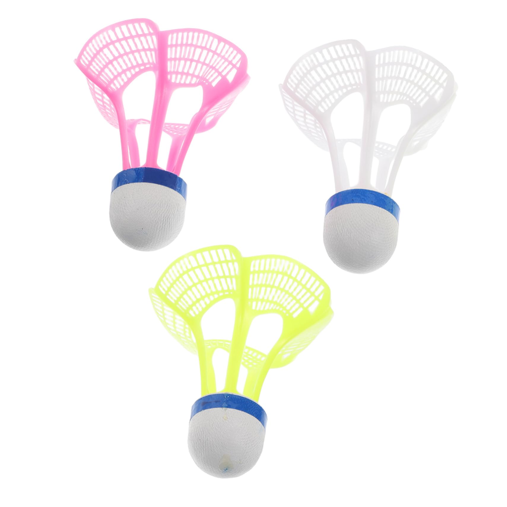 Abaodam Replacement Badminton Shuttlecocks Nylon Birdies Set 6pcs Precision Design for Training and Competition
