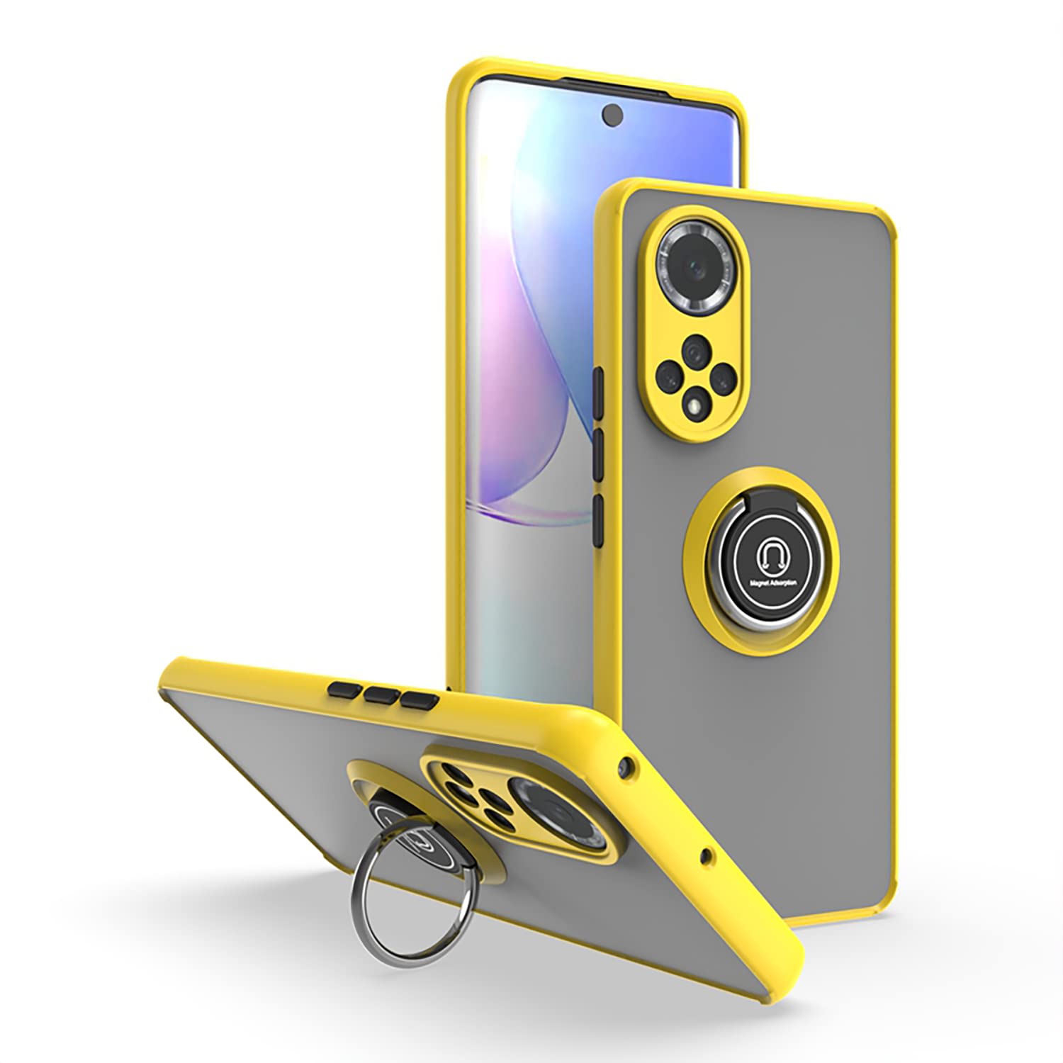 XINYEXIN Cover per Samsung Galaxy M13 4G / Galaxy M23, Traslucida Custodia Antiurto Antigraffio