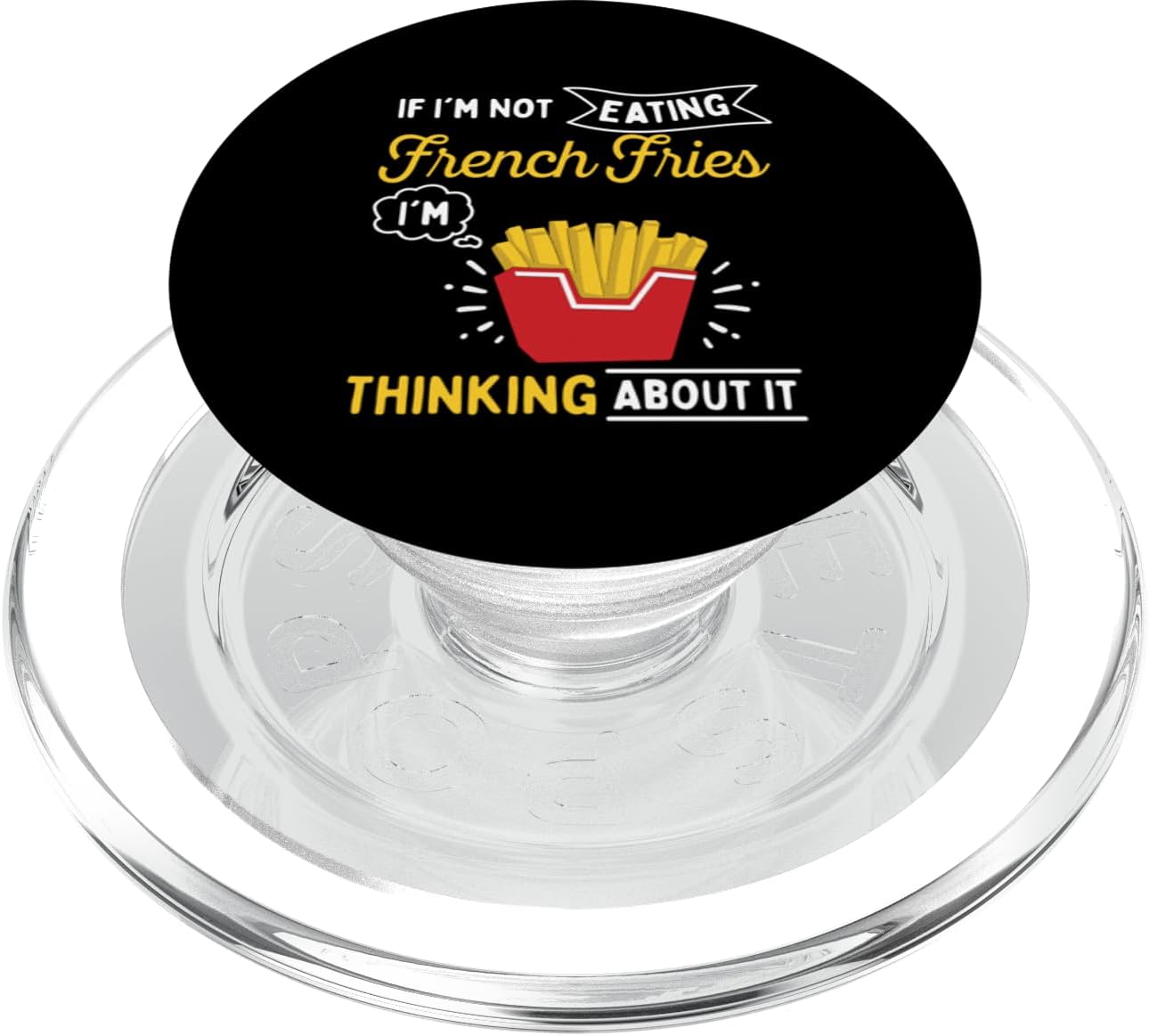 French Fries Potato PopSockets MagSafe PopGrip for iPhone