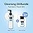 coxir ULTRA HYALURONIC ACID CLEANSING OIL 5.07 fl.oz + 0.67 fl.oz l Oil Cleanser, Hyaluronic Acid, Collagen, Hydrating, Smoothing, Calming, Moisturizing, Korean Skin Care