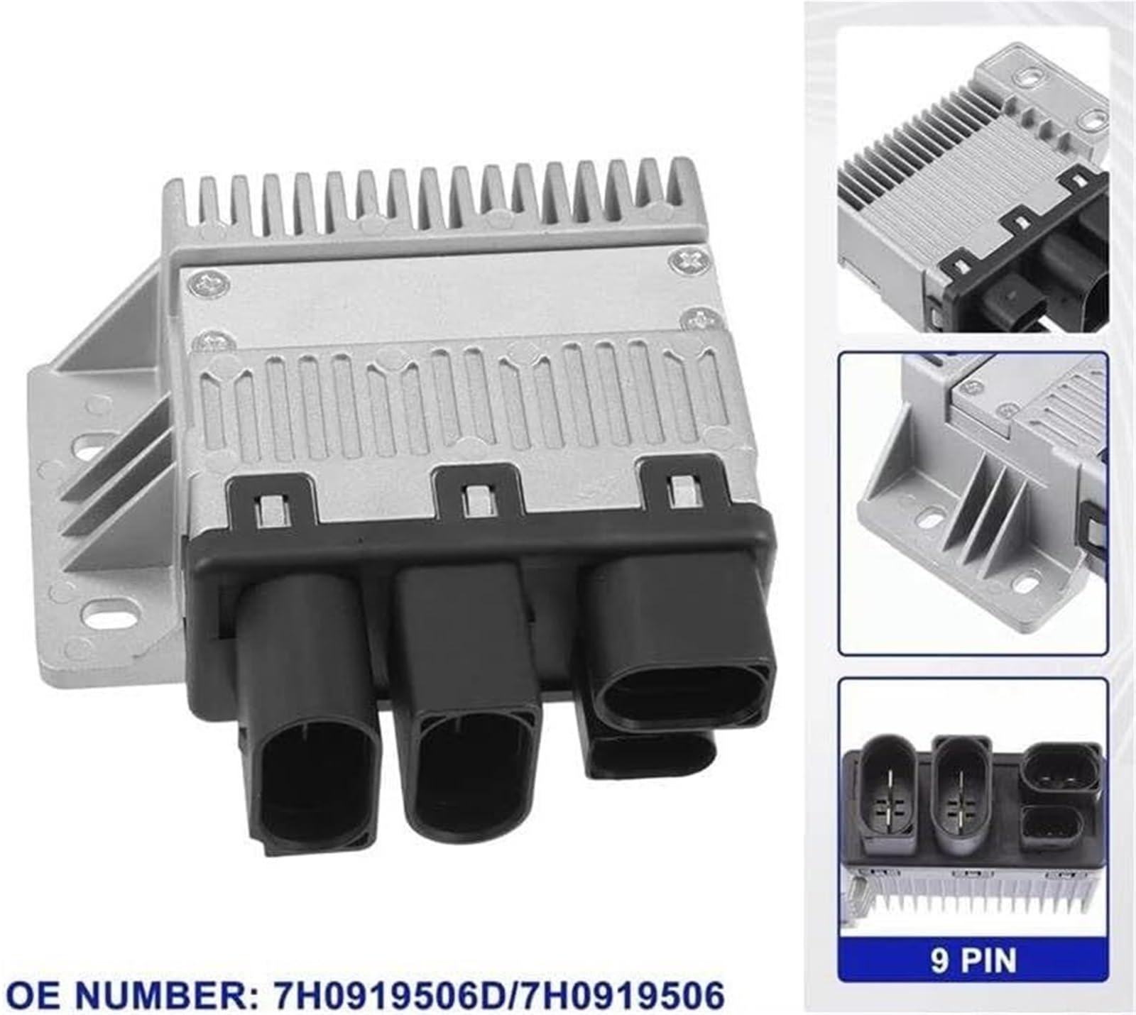 Para radiador Unidad de control del ventilador Relé Para VW Para Transporter Coche Para motor Para radiador
