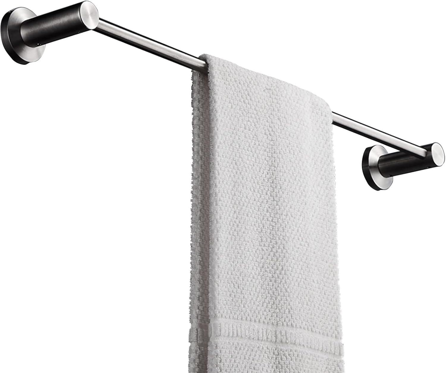 30Cm-120Cm Stainless Steel Brushed Towel Bar Rack - Durable Bathroom & Kitchen Towel Holder,40cm