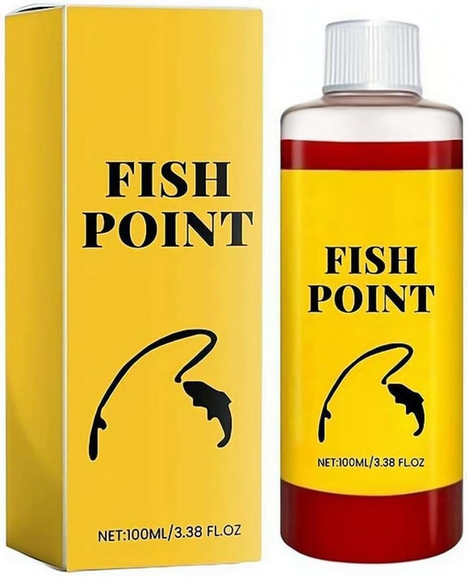 100ml Concentrated Fish Point Liquid,Red Worm Liquid Spray -Enhances Scent & Improves Bite response，for Trout, Panfish and More