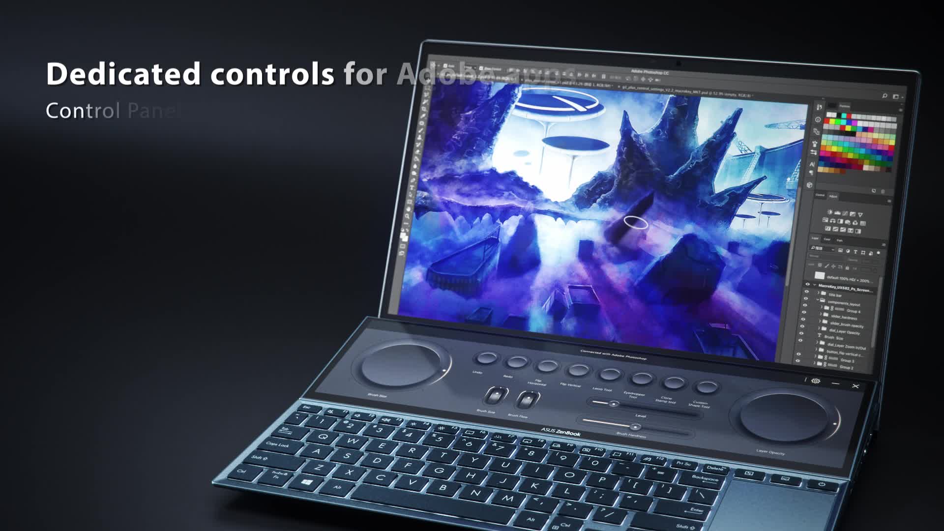 ASUS ZenBook Duo UX482EG 14 inch Full HD 400nits Dualscreen