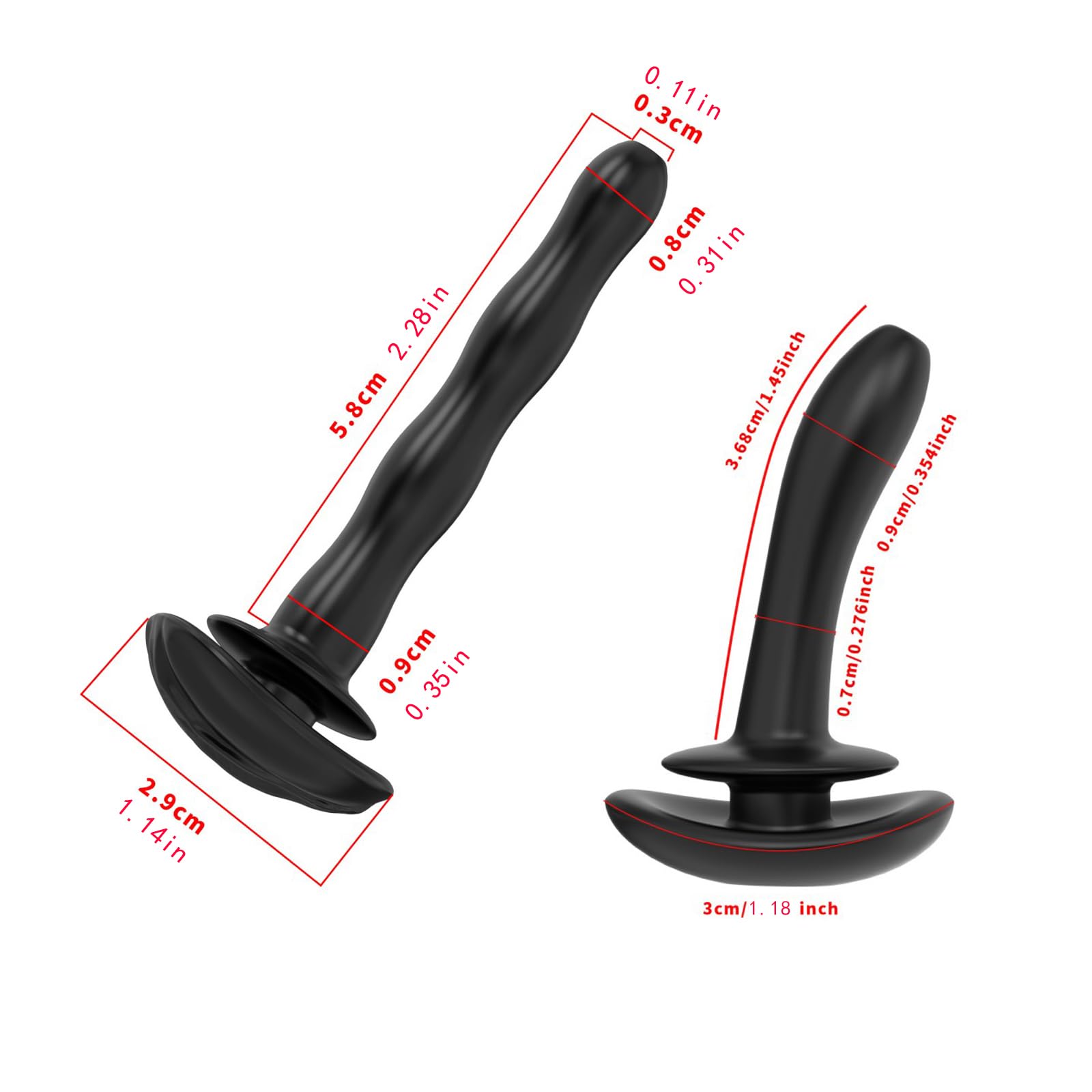 Cage de Chasteté pour Pénis Cathéter Creux pour Chastity Cage Man Accessoire Sex Toys en Silicone Accessoire Souple pour Cage Chastetée Destiné à l'Exercice du Pénis Masculin (Black)
