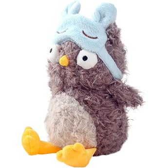 Cuddly Toy Owl Soft Plush Toy for Children Cuddly Stuffed Toy Owl for Girls and Boys Cute Owls Plush Toy for Babies 35 cm