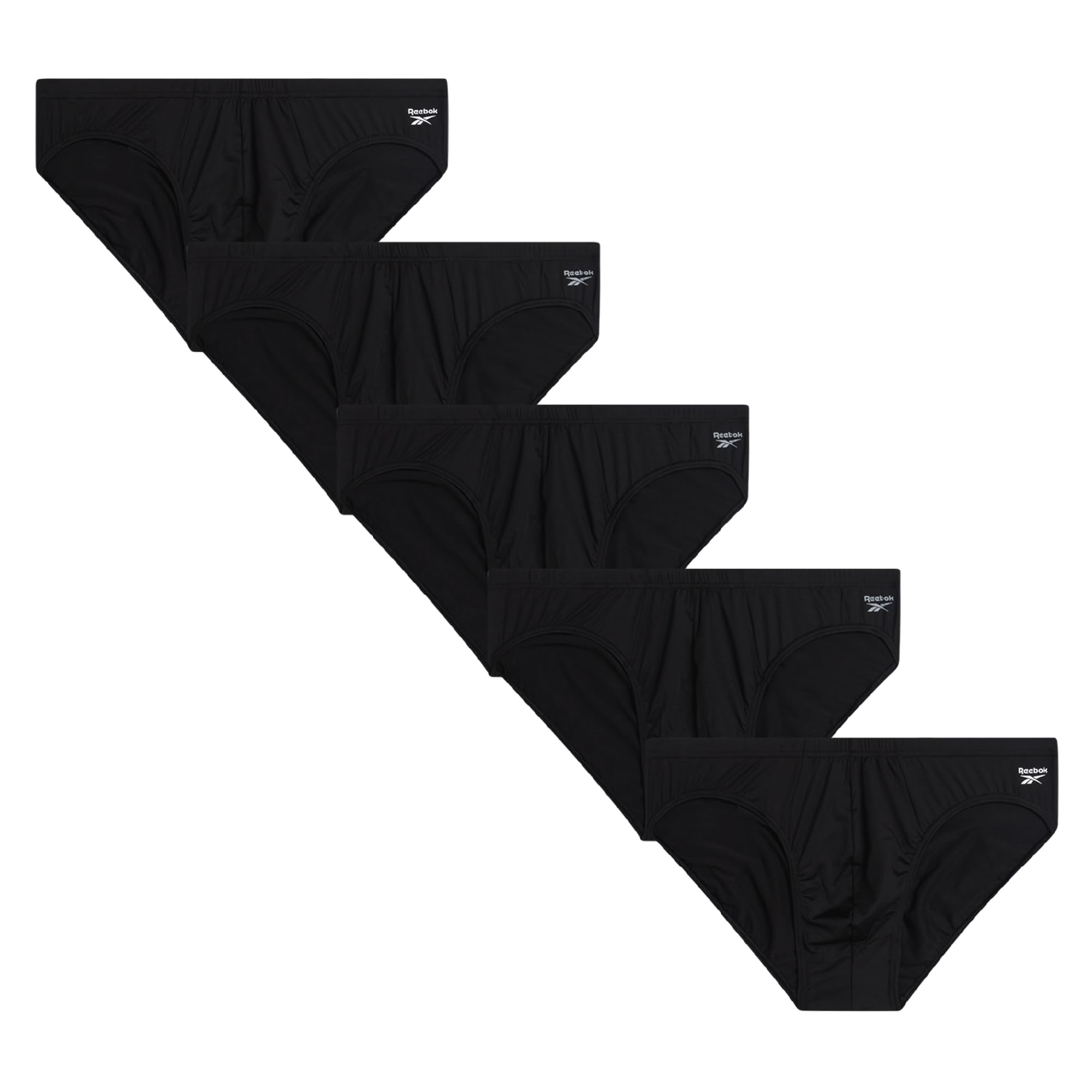 Men's Underwear - Quick Dry Performance Low Rise Briefs (5 Pack)