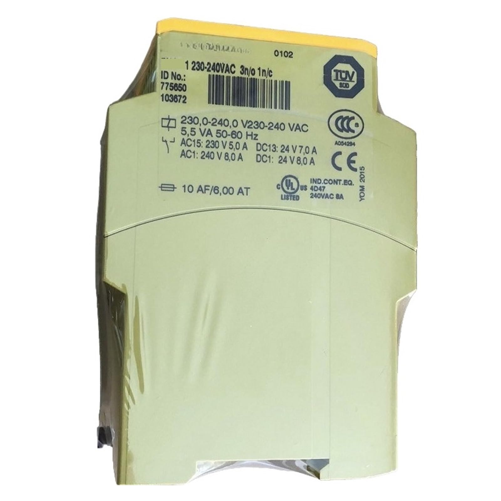 CJKXPZMH 1 230-240VAC 3n/o 1n/c 775650 Relay Module