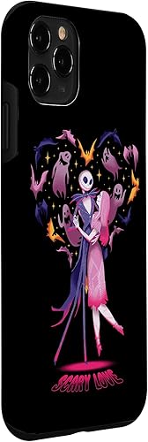 Vista 72 de iPhone 12 Pro Max Disney The Nightmare Before Christmas Jack Sally Scary Love Case