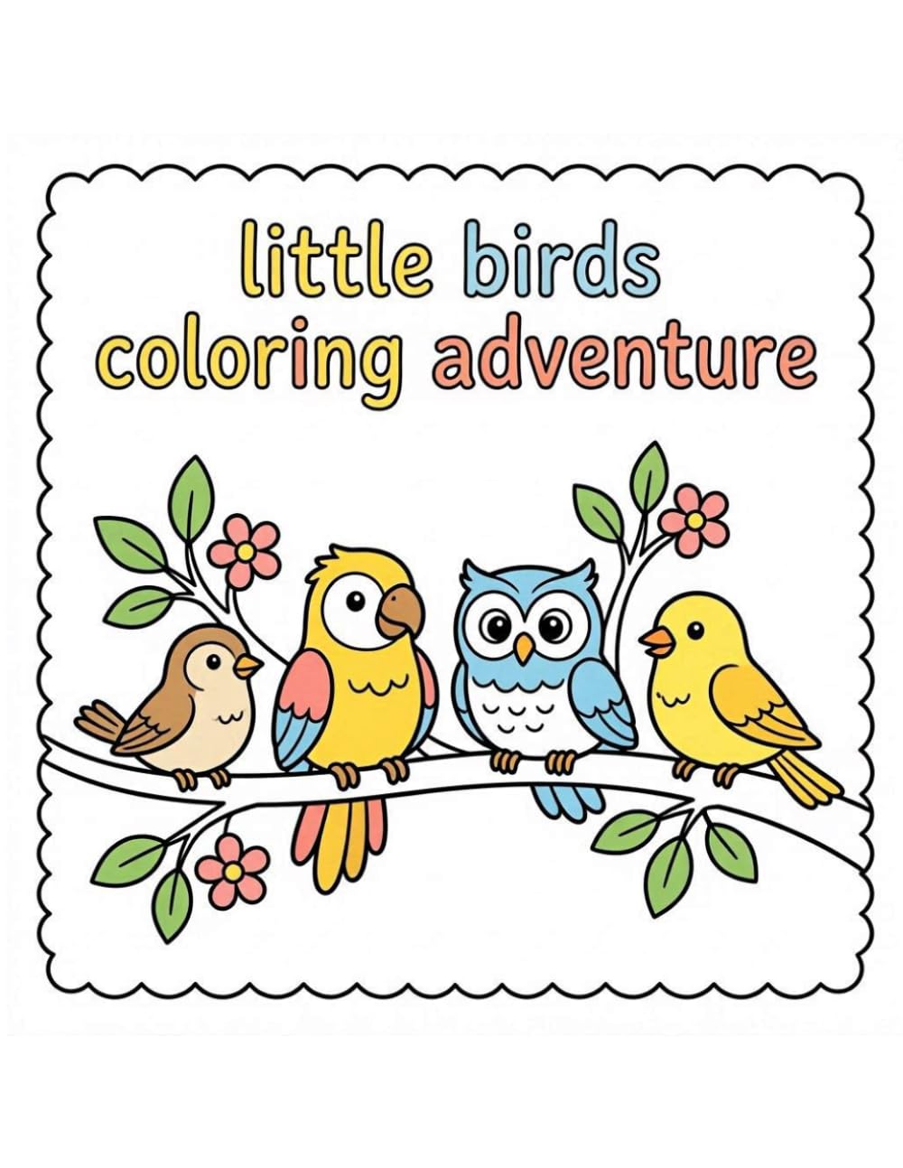 Little Birds Coloring Adventure