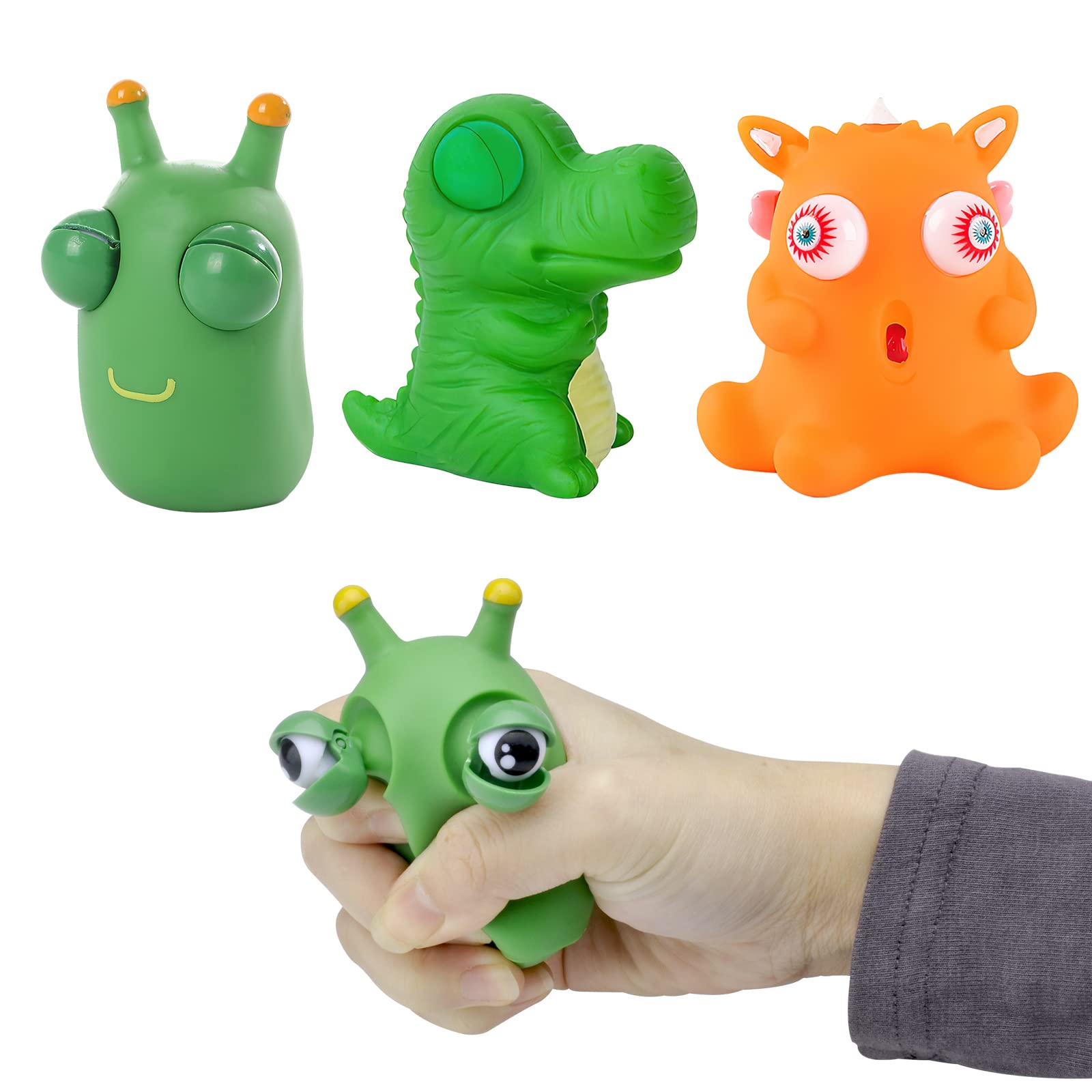 スクイーズおもちゃ ストレス解消グッズ ウーパールーパー スクイーズ