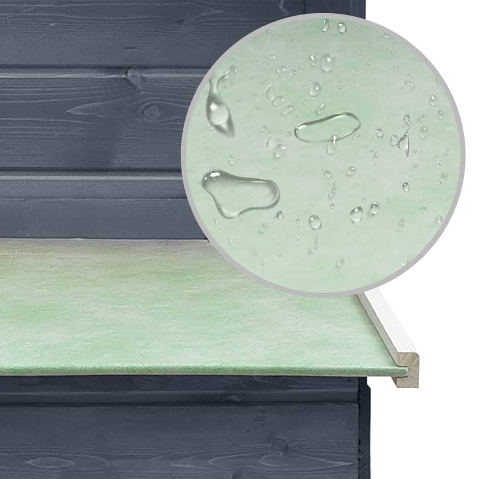 Homgoday Jaula de pollo gris de 170 x 81 x 110 cm, madera maciza de pino y abeto, gallinero y corral, jaula para gallinas, patos, conejos, perros, jaula de aves de corral