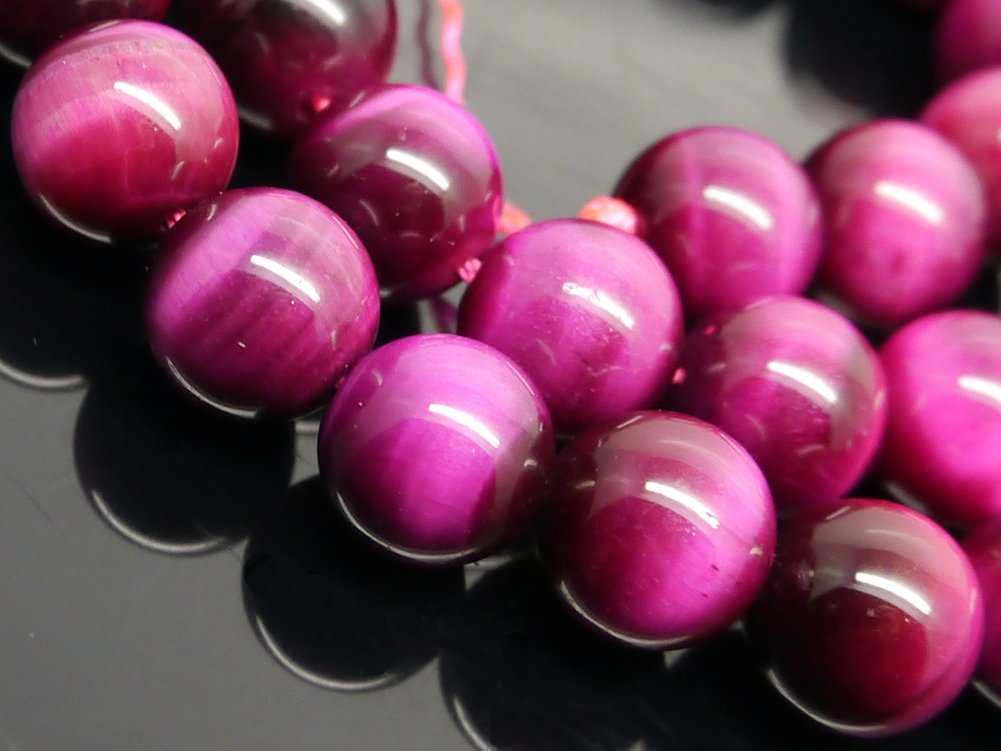 Amazon.co.jp: [EasternStar] 7A ピンク タイガーアイ パワーストーン