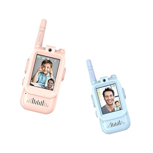 ZOKBOM Kids Video Walkie Talkies Long-Range