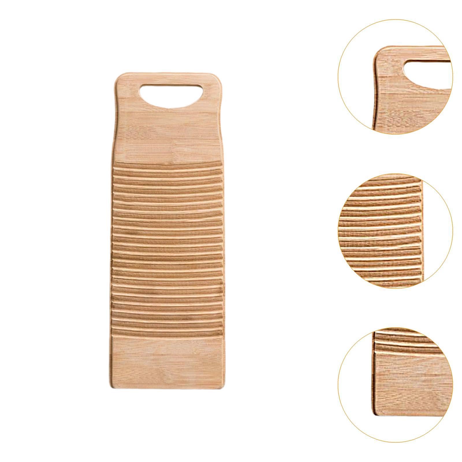 Rechteckiges Waschbrett für Die Wäschereinigung, Handwaschwerkzeug für Kleidung Und Accessoires, 50x18cm