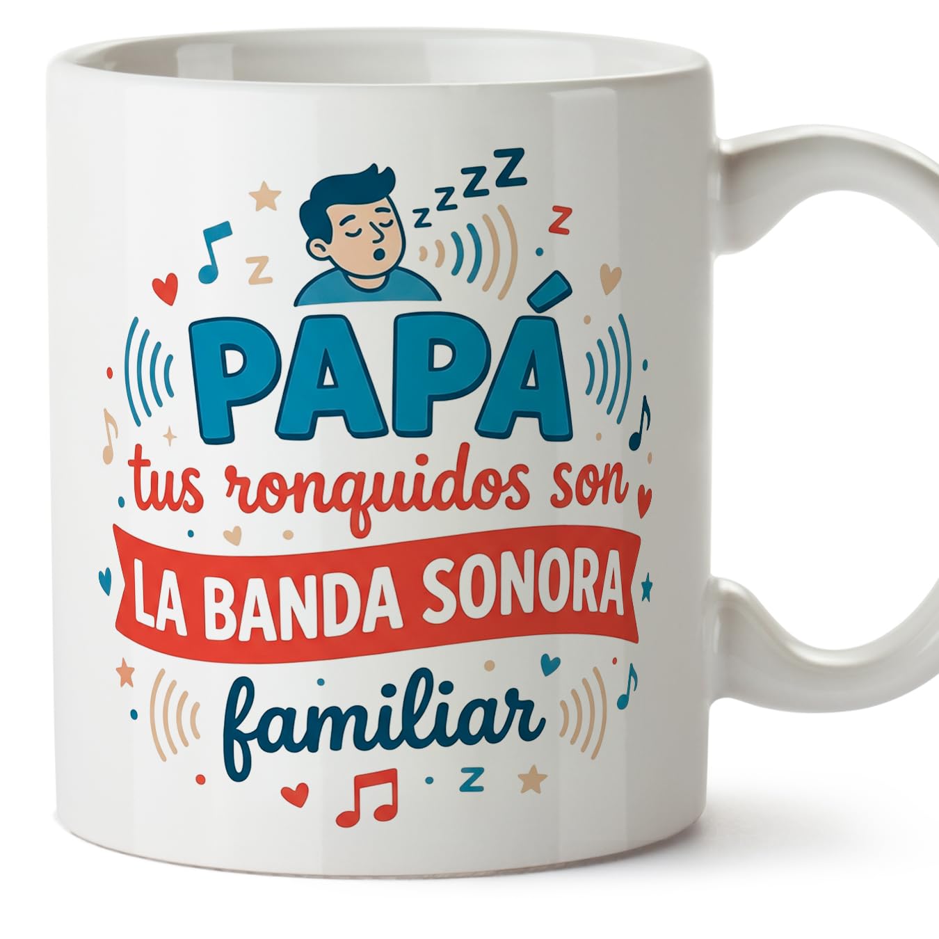 MUGFFINS Taza mamá con frase Para el mundo eres una madre pero para la familia eres el mundo en Español | regalo madre | 330 Ml 11 oz | Idea original para regalar | progenitores v1 — view 60