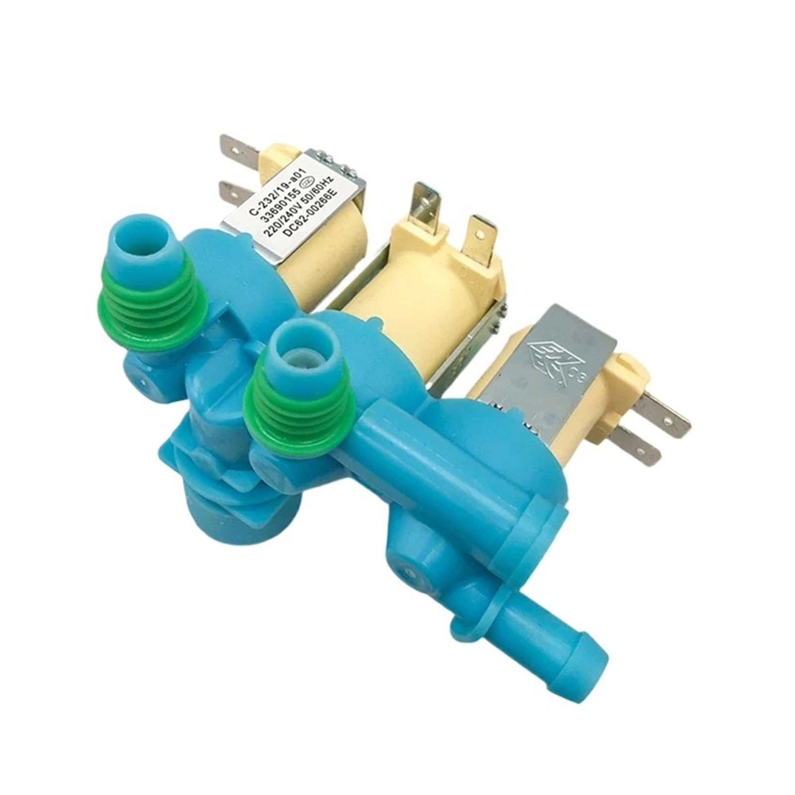Electric Water Inlet Solenoid Valve For DC62-00266E XQB140-D88S XQB160-D99I/SC Washing Machine Part Dispenser Valve