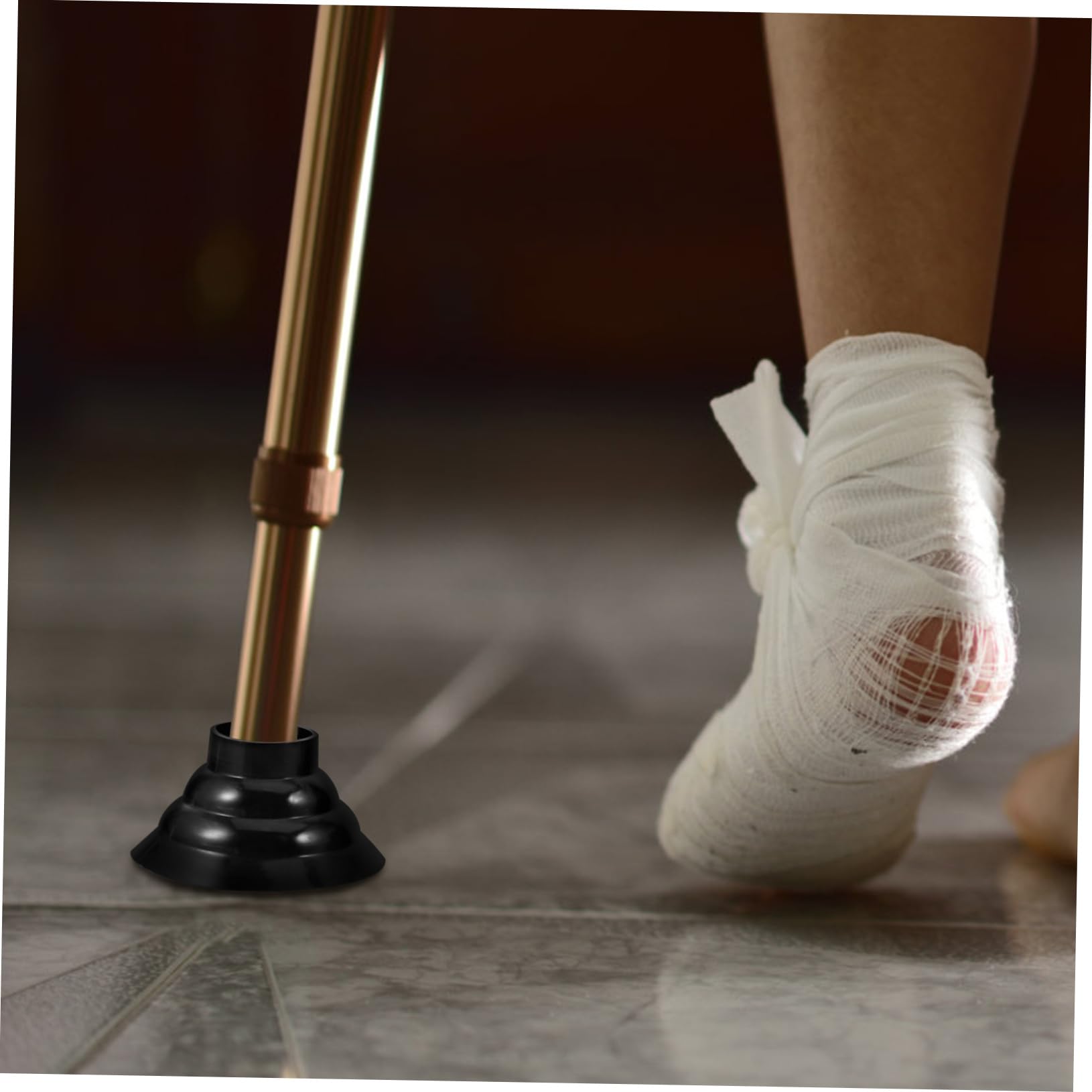 TOVINANNA Sets Walking Stick Tip Replacement Trekking Pole Accessories Non-Slip Cane Tips for Hiking Poles Pcs