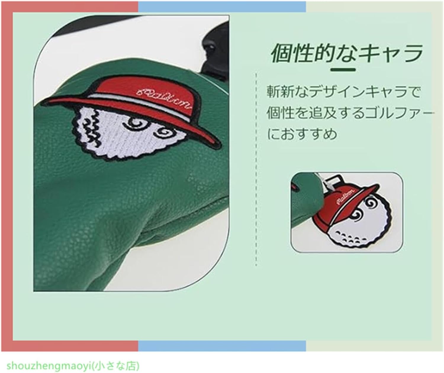 Malbon Golf ゴルフ ヘッドカバー 4 点セット1+3+5+UT Malbon マルボン