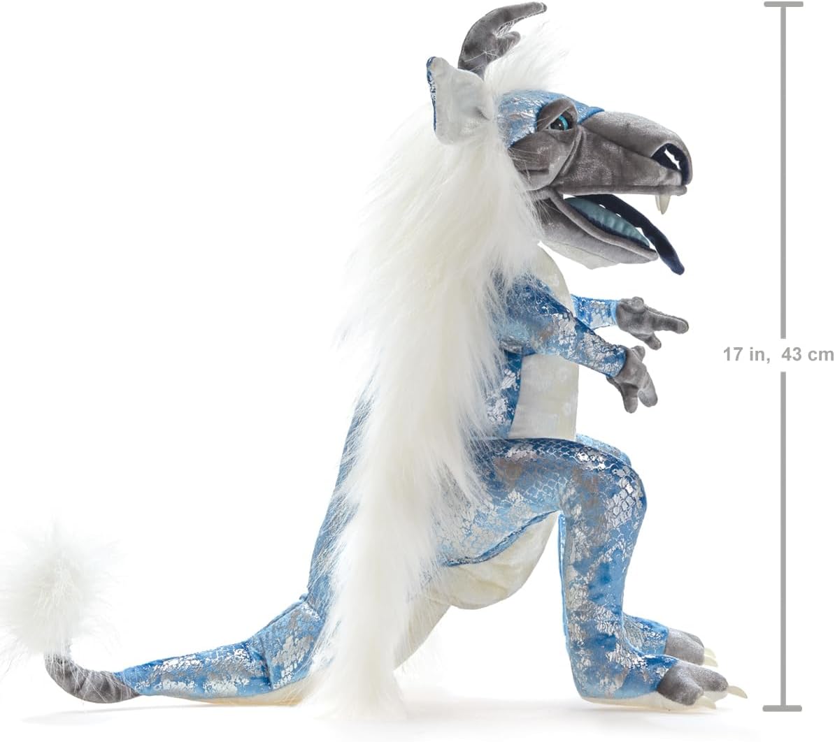 Folkmanis Ice Dragon Hand Puppet