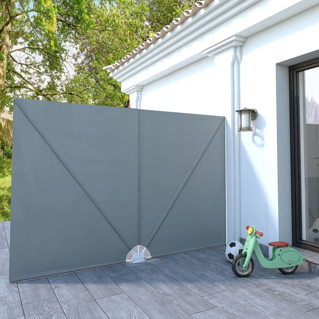 Auvent Rétractable - VIDAXL - 300 Cm - Anthracite - Résistant Aux UV