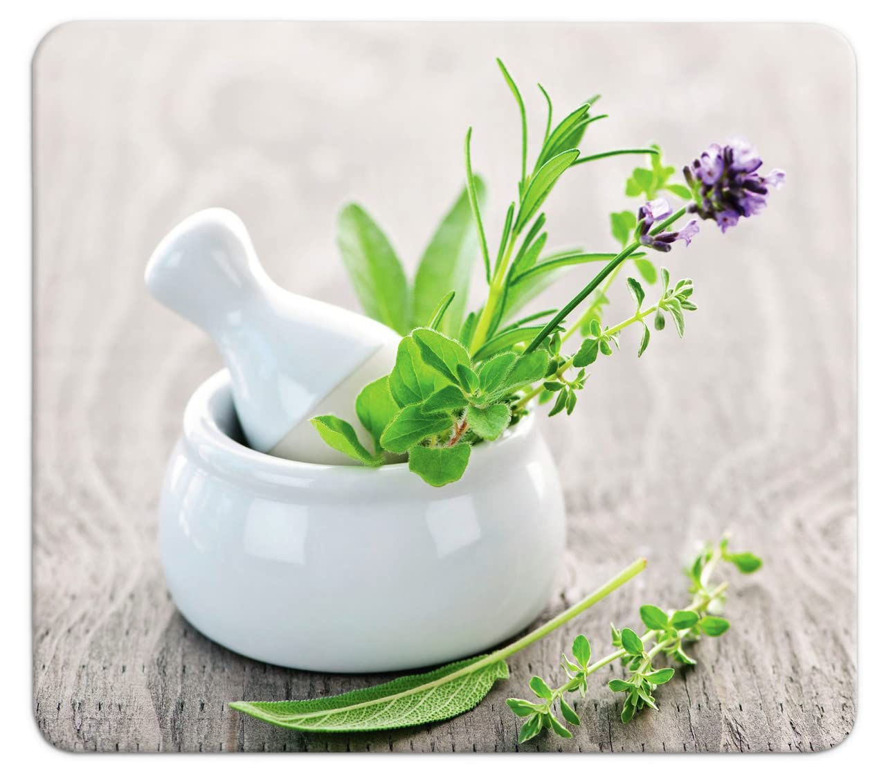 WENKO Maximex Multi worktop Herb Garden-for Glass Ceramic cookers, Cutting Board, Tempered, Multicoloured, 50 x 56 x 0.5 cm