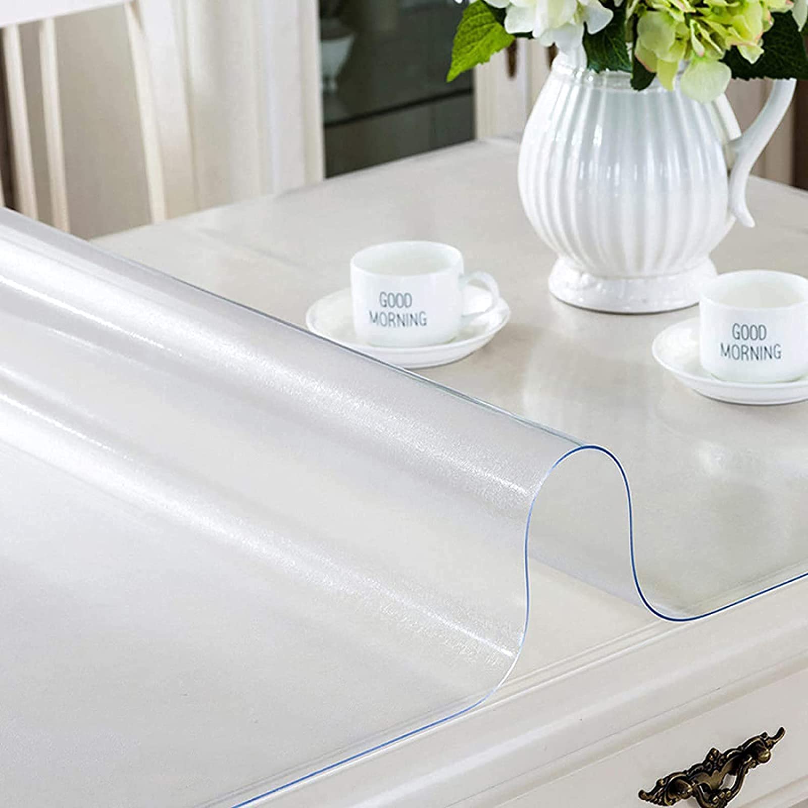 PVC tafelbeschermer tafelkleed 40x180cm, tafelkleed waterdicht