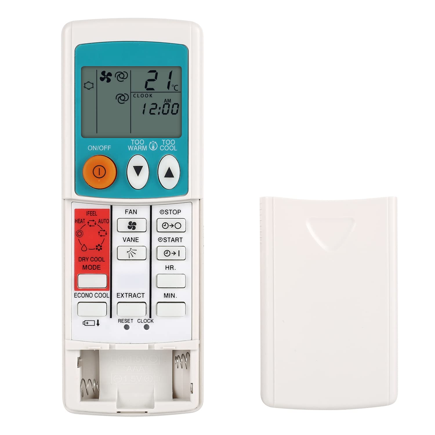 remote control suibtable for Mitsubishi air condit... - Grandado