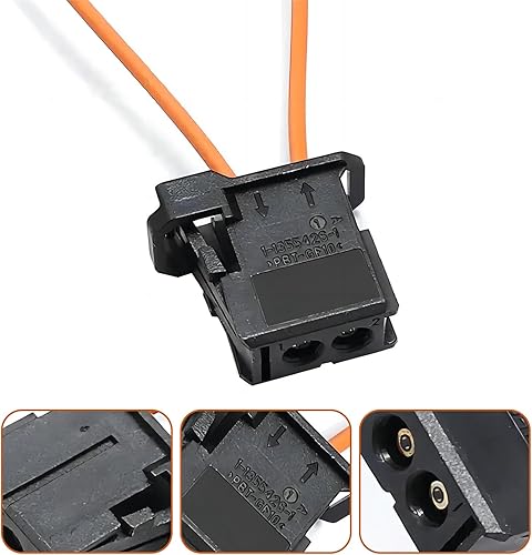 Miniatura 4 de yvshy Pack of 2 Automotive Fiber Optic Test Loop, Female and Male Adapter, Automatic Diagnostic Cable Tool, Compatible with Audi, BMW, Mercedes-Benz