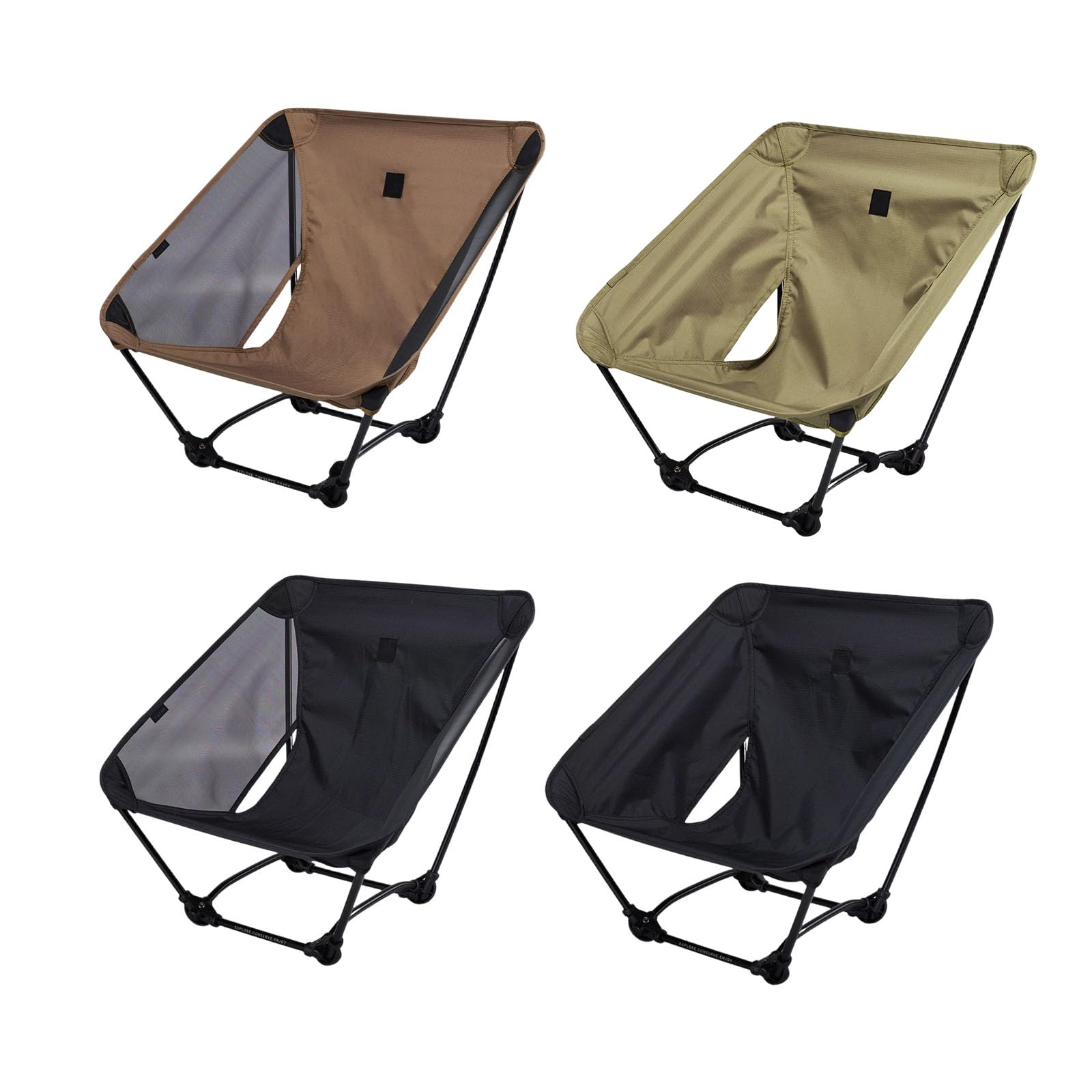 Aluminium Moons Stuhl mit Quick Setup Systemen, zusammenklappbarer Campingstuhl, ideal für Reisen, Musik, Festivals, Outdoor, Outdoor