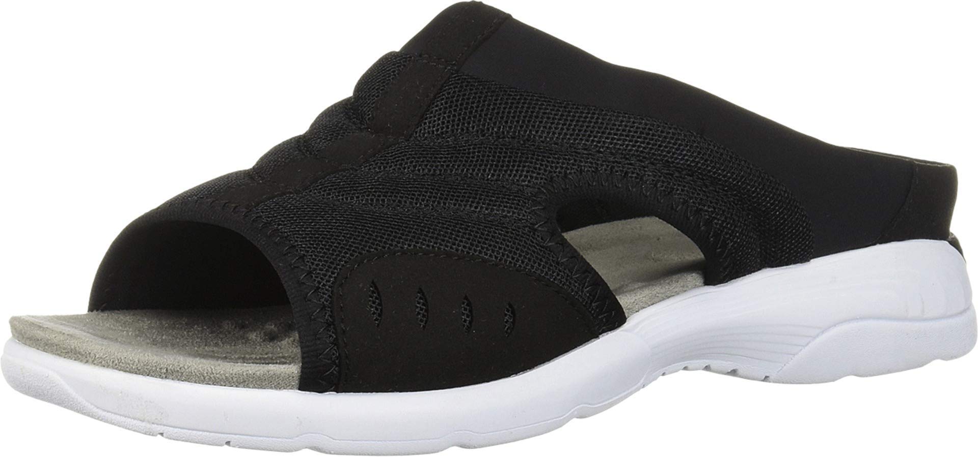 Easy Spirit Women's Setraciee2 Slide Sandal, Black Multi Fabric, 5.5 UK
