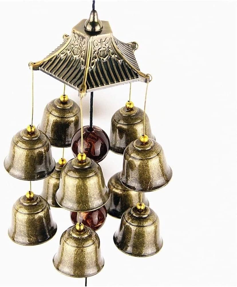 Dzwonki Wietrzne, Chińskie Dzwonki Wietrzne Feng Shui W Stylu Vintage, Wiszące, Pasujące Do Trawnika, Patio, Wystroju Domu