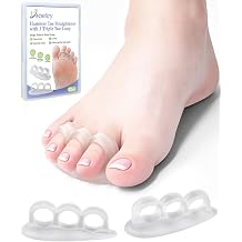 Hammer Toe Straightener Correctors, Toe Crest Cushion Pads, 12 Pcs