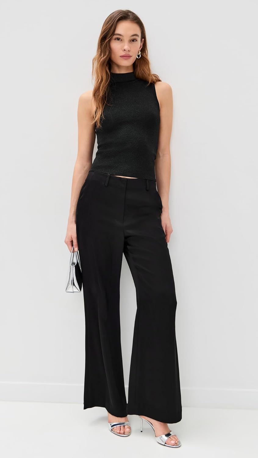 alice + olivia Women's Darcey Metallic Tank - Image 3