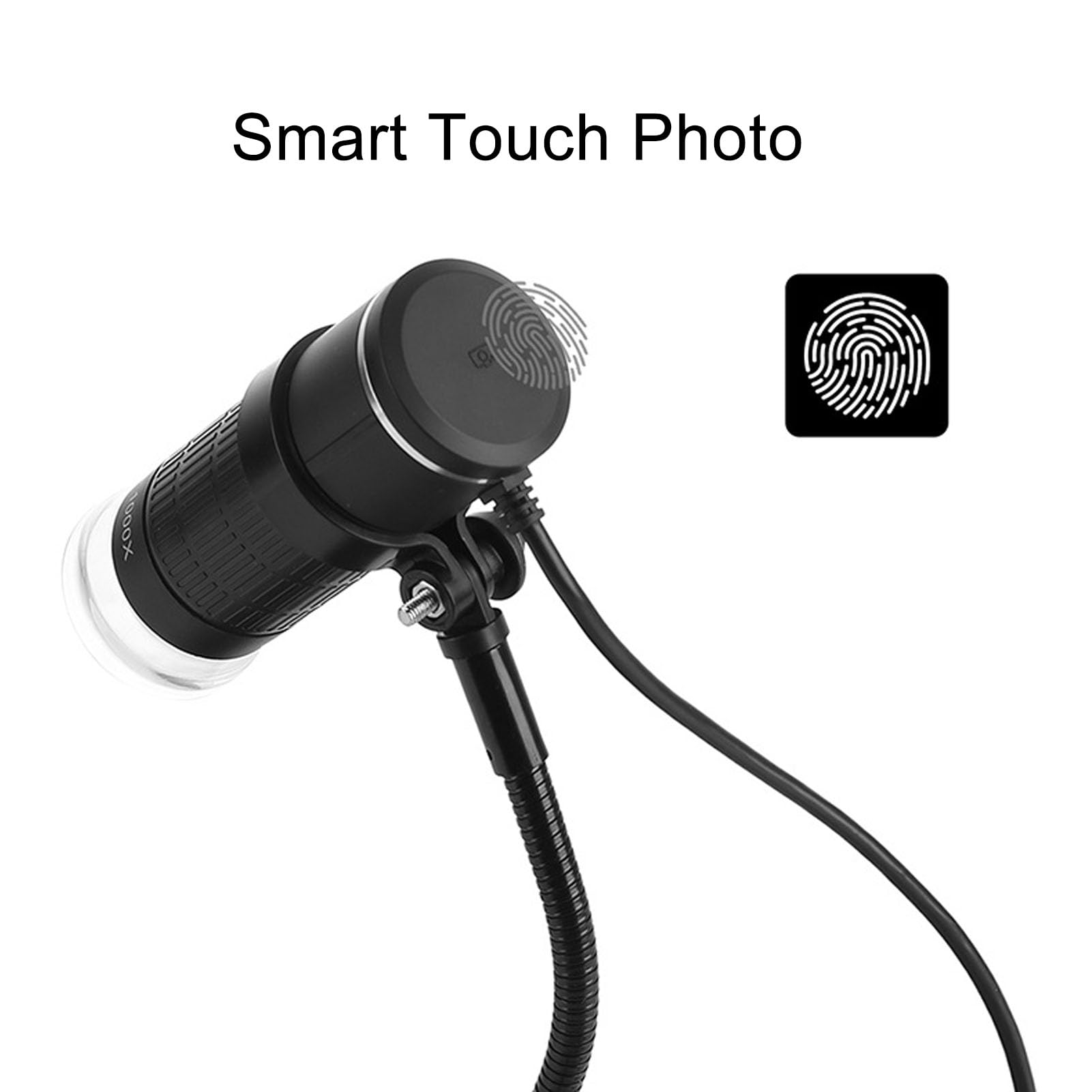 Mini USB Digital Mikroskop 1000x HD Mit 8 LEDs –  Produktbild-Vorschau 3