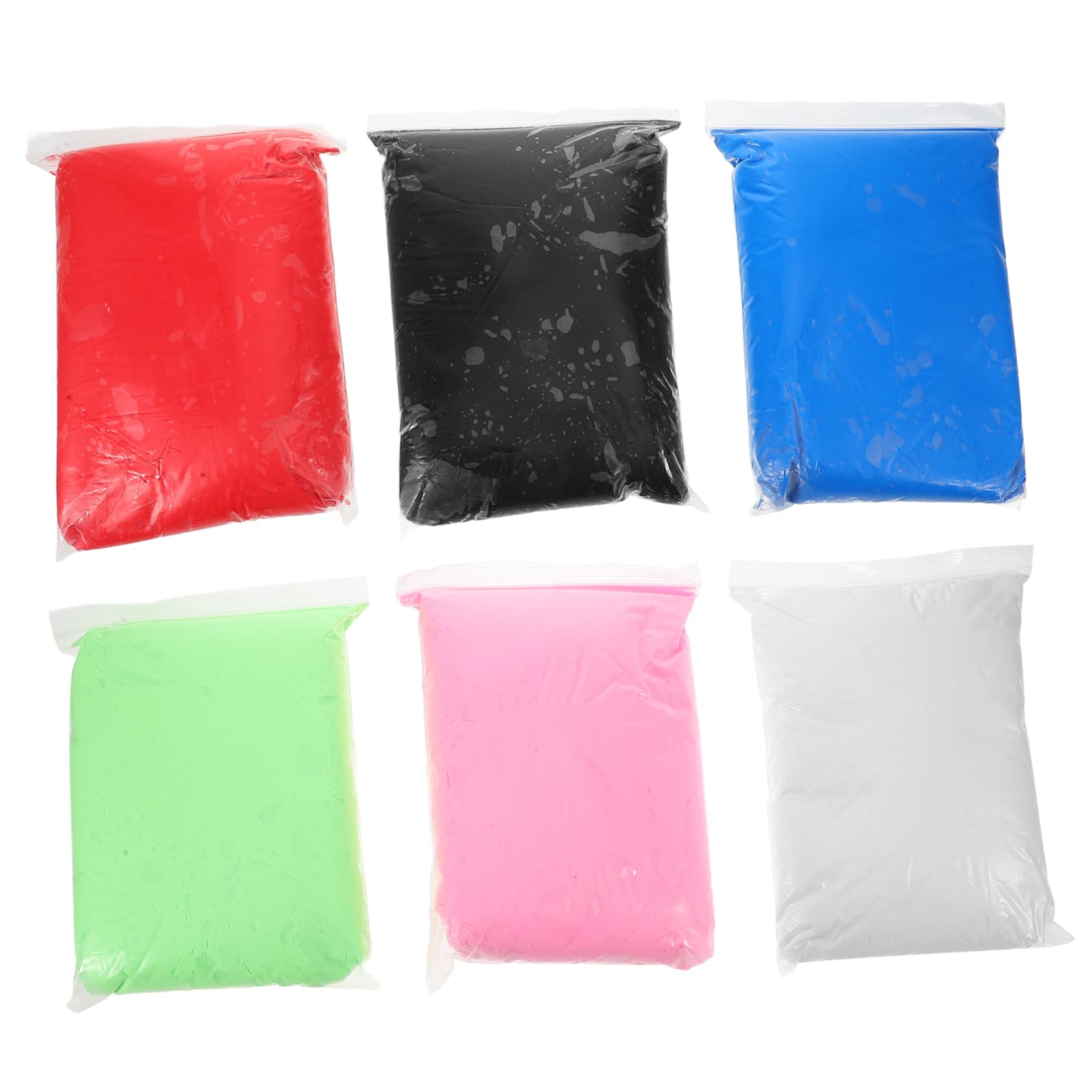6bolsas Arcilla De Secado Al Aire Kit De Colores Para Proyectos y Educativos
