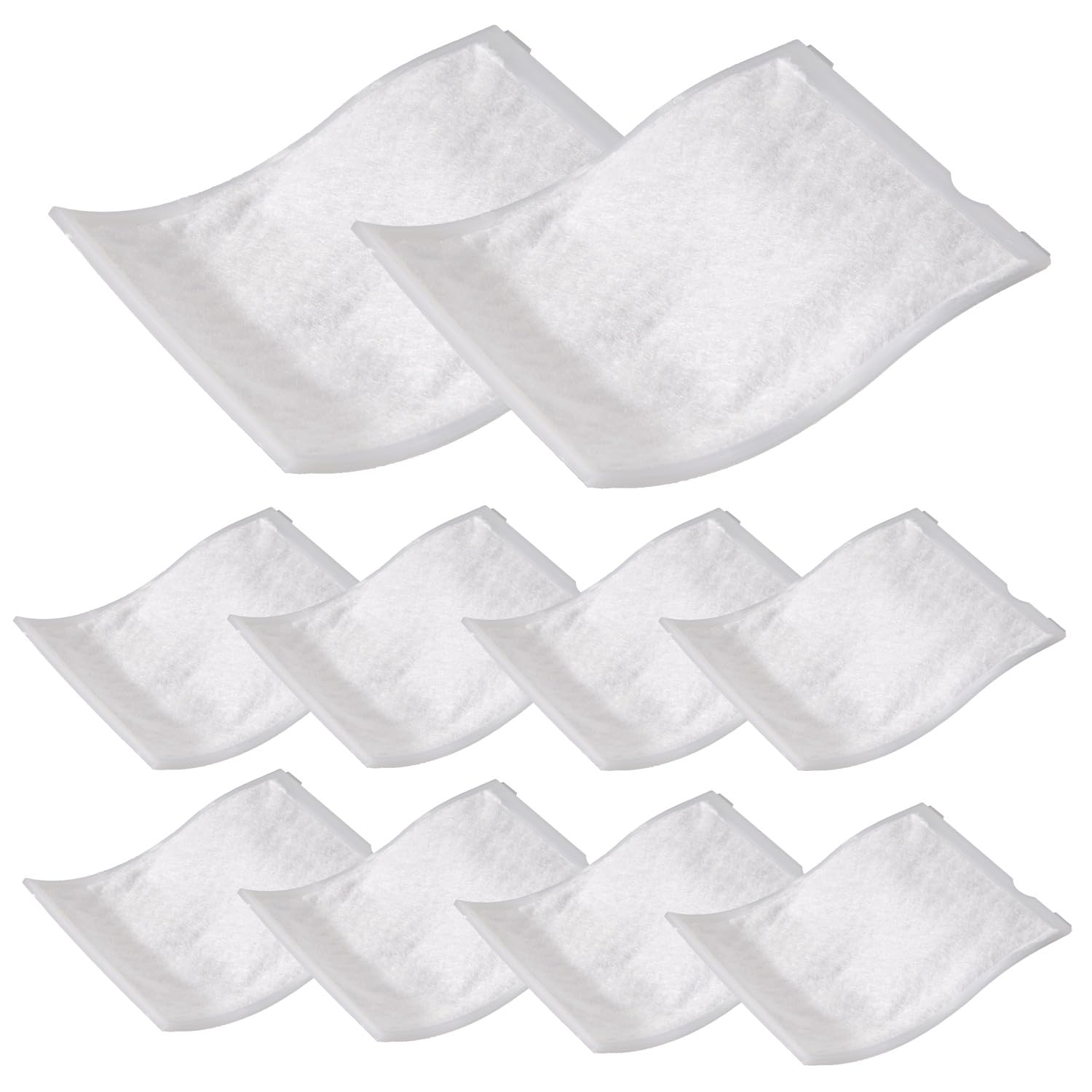 CF Clean Fairy 10pcs 2846 Exhaust Filter Compatible With Windsor Sensor S Series S12 S15 And Sebo Essential G1 G2 Commercial Upright Vacuums