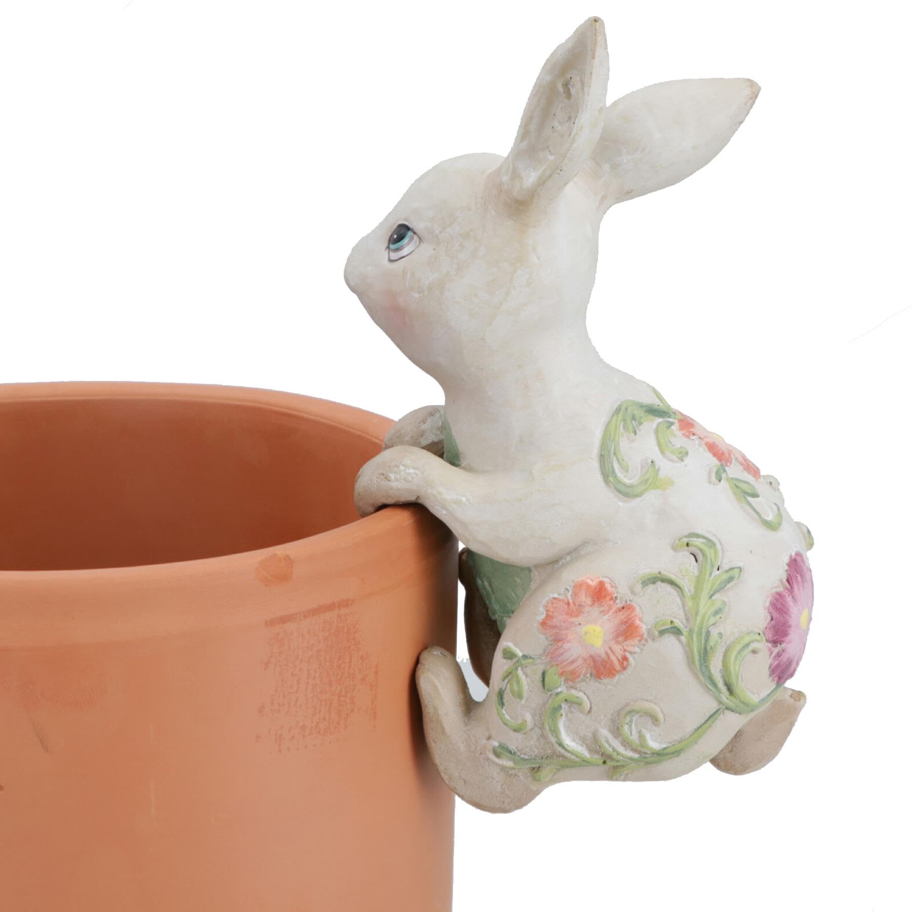 Ab Tools Rabbit Plant Pot Hanger Garden Home Yard Ornament Statue Vase Hugger