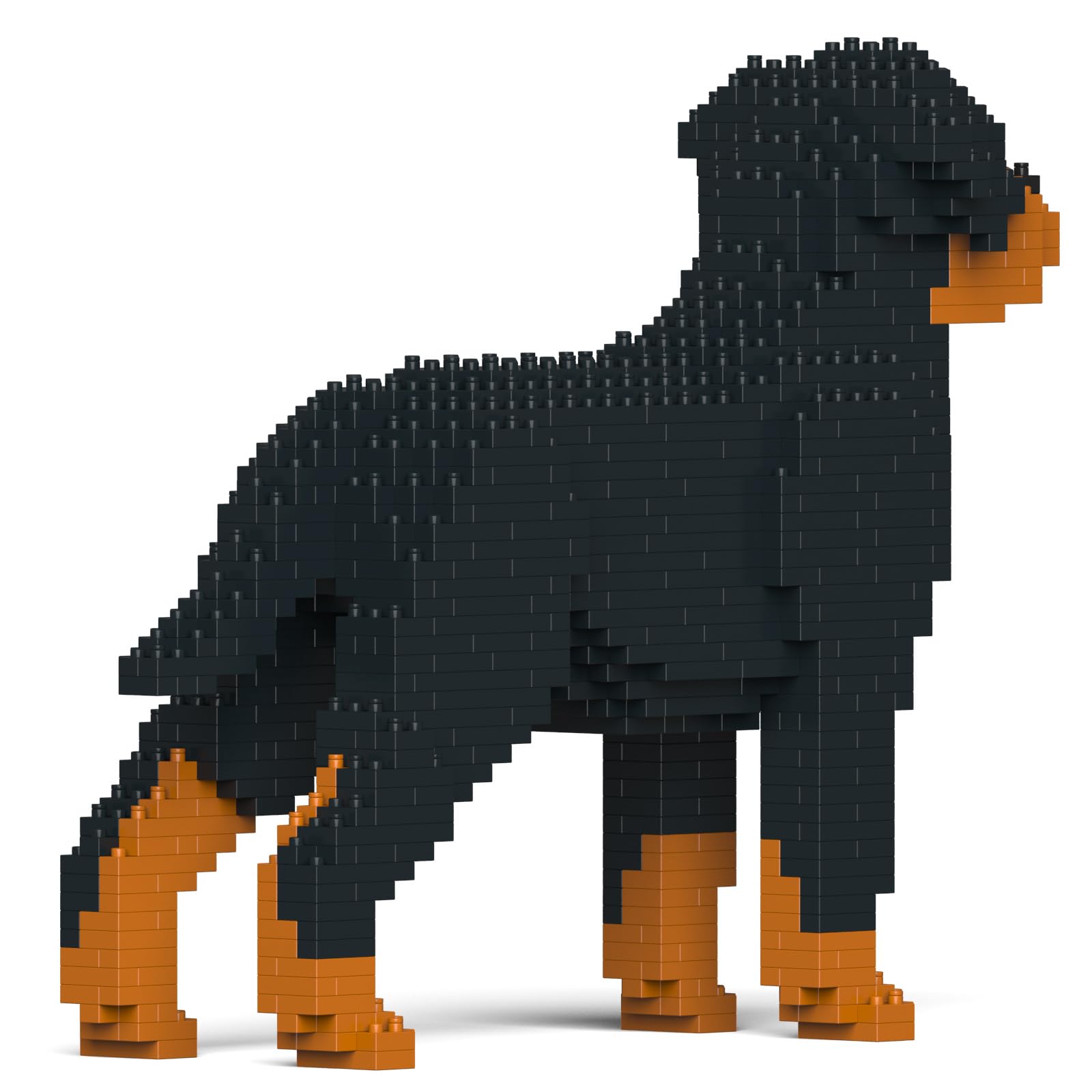 Amazon.com: JEKCA Rottweiler 02S | Dog Plastic Building Blocks